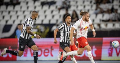 Bragantino segura pressão do Botafogo e sai com empate do Nilton Santos, mesmo com um a menos