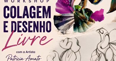 Workshop de colagem e desenho livre movimenta a Incubadora de Artistas nesta quarta-feira