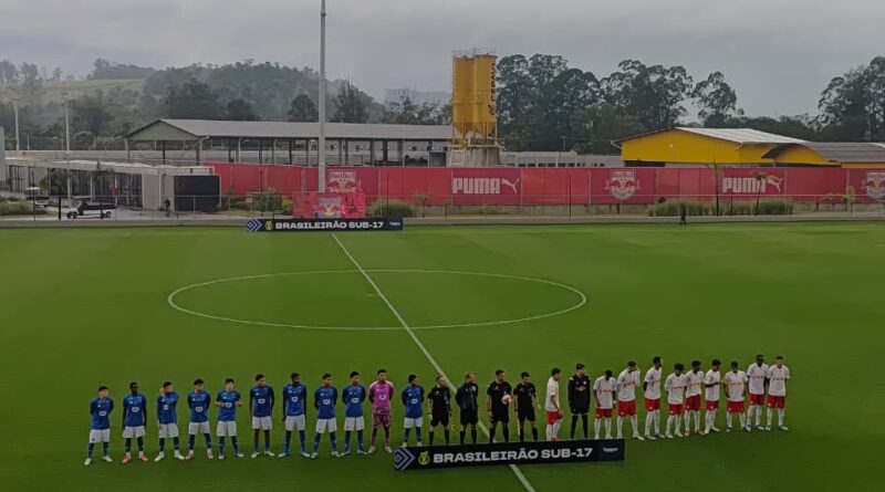 Red Bull Bragantino goleia o Cruzeiro por 8 a 1 no Brasileirão Sub-17