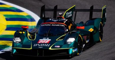 Aston Martin Valkyrie lidera primeiro treino livre das 6 Horas de São Paulo em Interlagos