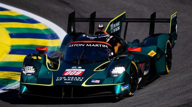 Aston Martin Valkyrie lidera primeiro treino livre das 6 Horas de São Paulo em Interlagos