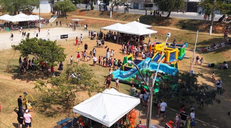Praça Guanabara recebeu edição do Domingo Livre no último final de semana