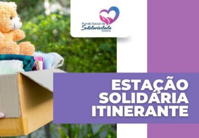 Estação Solidária Itinerante chega ao bairro Rio Acima na próxima sexta-feira (21)
