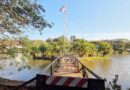 Prefeitura realiza manutenção na passarela de acesso à ilha do Lago do Major