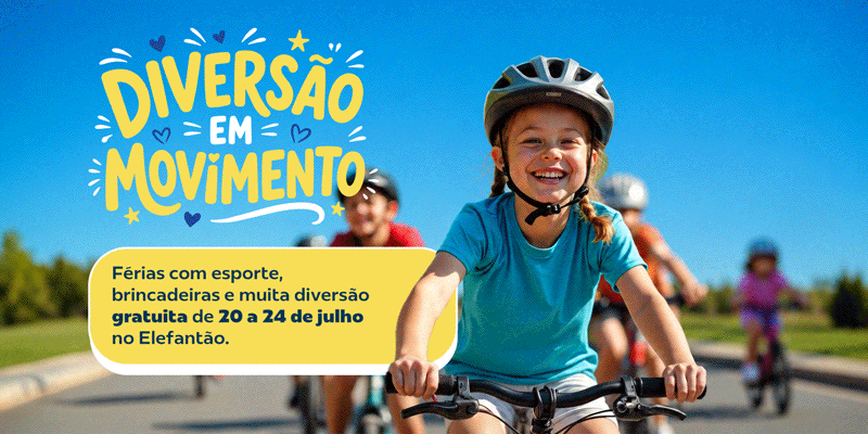 Programação de férias da Prefeitura oferecerá atividades para crianças e adolescentes de 5 a 17 anos na próxima semana
