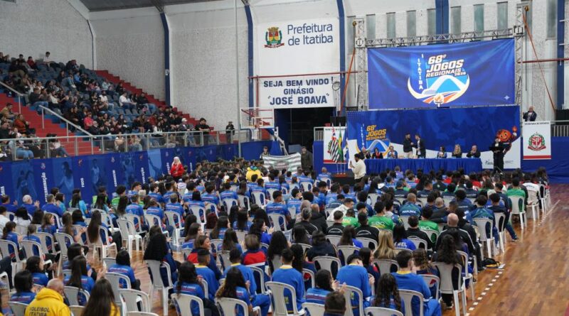 Atletas de Atibaia participam da Abertura dos 68º Jogos Regionais em Itatiba