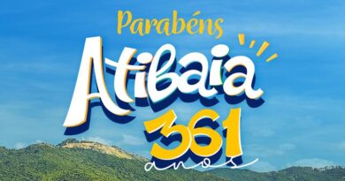 Comemorações dos 361 anos de Atibaia terá ato cívico, Jota Quest, Thaeme & Thiago e jogo do Brasil