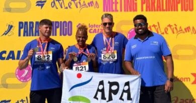 Seis medalhas de ouro marcam a participação de Atibaia em torneio nacional de Atletismo Paralímpico