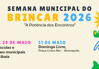 Semana Municipal do Brincar mobiliza escolas e famílias em Atibaia